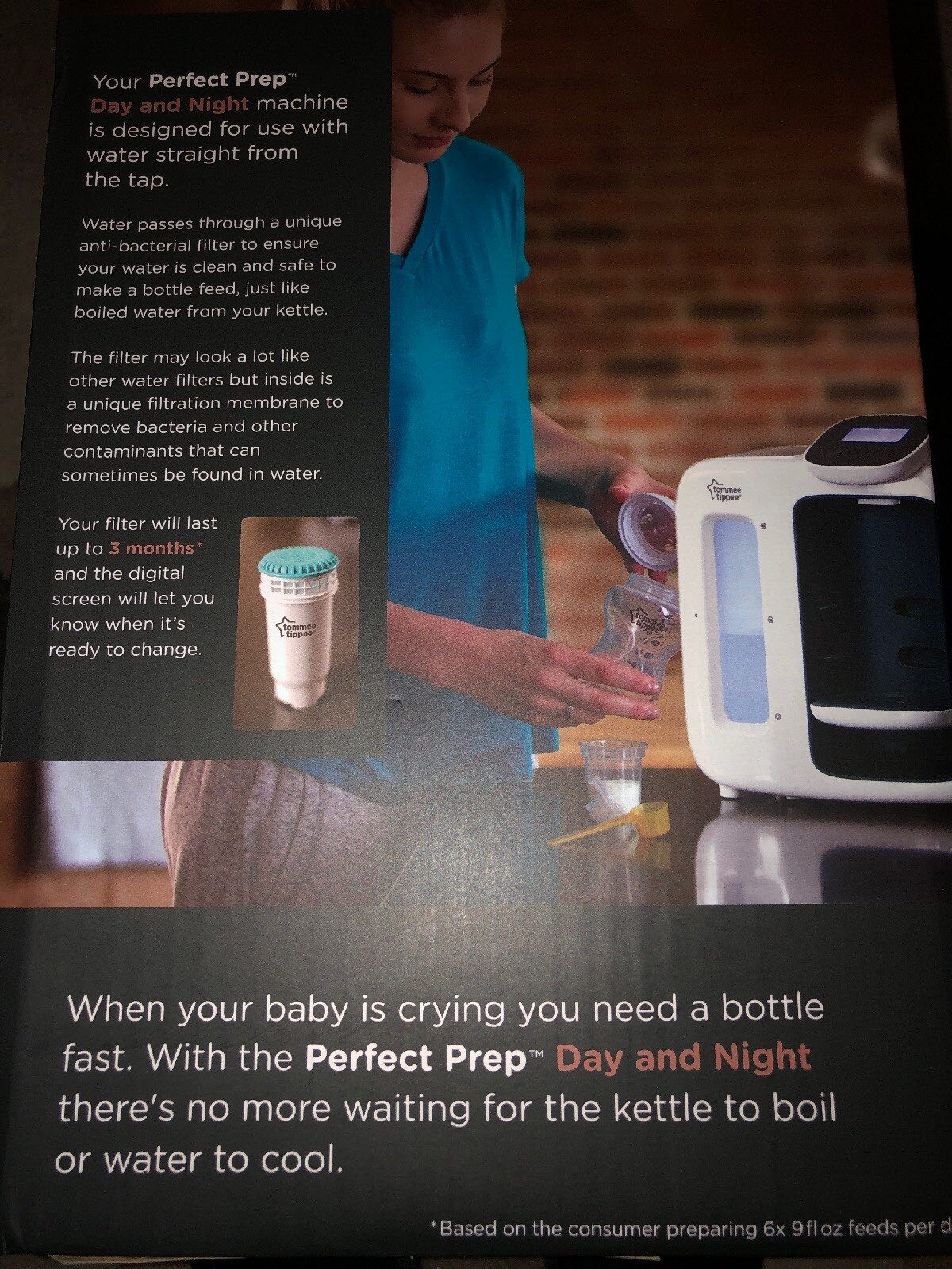 tommee tippee grey prep machine