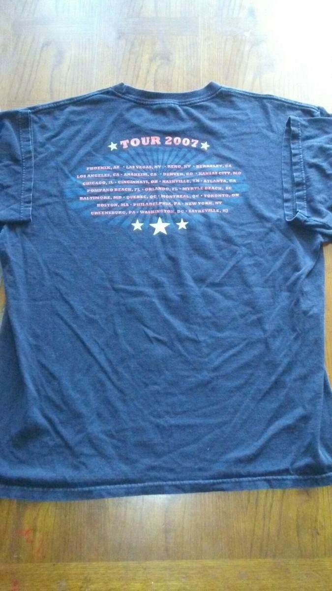 VINTAGE 2007 G307 TOUR T SHIRT..SIZE XL | eBay