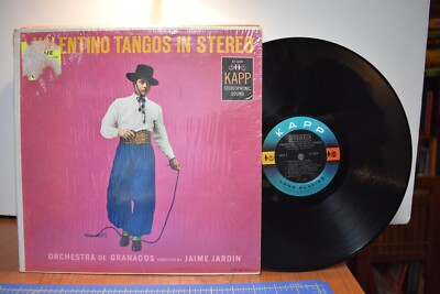 Orchestra de Granados Valentino Tangos in Stereo LP Kapp KS 3009 Stereo