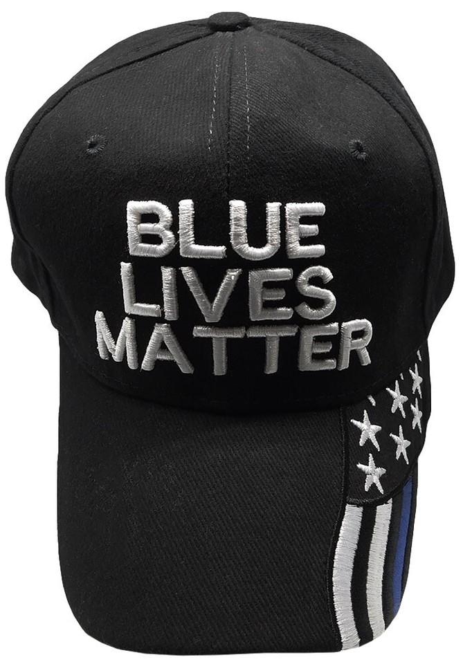 Cappellino USA Thin Blue Line – Grigio Con Strisce Bianche E Nere – Trade Winds