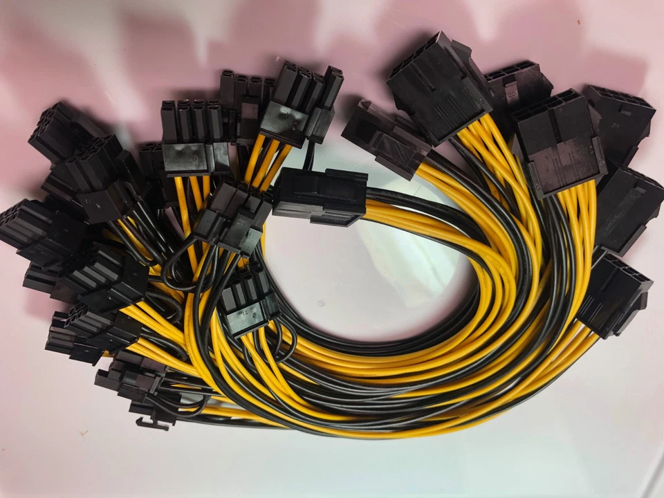 8 pin to 2x8 pin power cable 12 inch (package of 8) - Image 3 of 3
