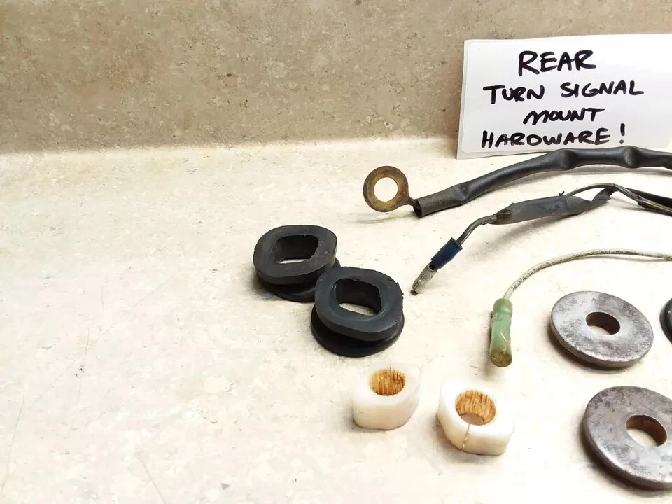 1982 Kawasaki KZ 750 KZ750-N Spectre Rear Turn Signal Flasher Hardware PJ-10 - Image 4 of 4