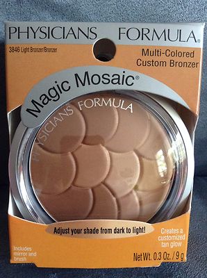 PHYSICIANS FORMULA MAGIC MOSAIC #3846 LIGHT BRONZER - MULTI COLORED CUSTOM
