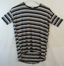 LulaRoe Size S Women’s Striped Tunic T-Shirt Style Dress 