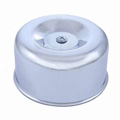 United Pacific A6215P Chrome Short Neck Smooth Air Cleaner   1 Unit