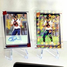 DAVIS MILLS 2021 Clearly Rated Rookie Red AUTO /49 #58 + Clearly RR Logo Holo SP