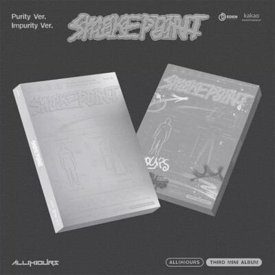 ALL(H)OURS [SMOKE POINT] 3rd Mini Album CD+Photo Book+Poster+Sticker+3 Card