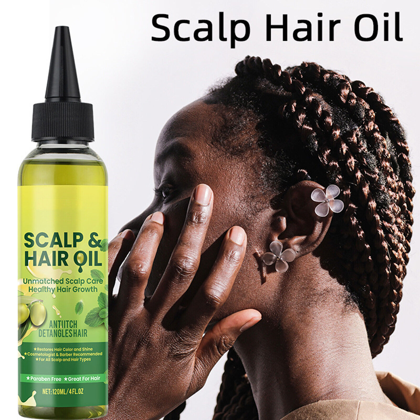 Scalp Care Oil Nourishing Anti Itchings Hair Care Routine Daily Straight  Hair | eBay