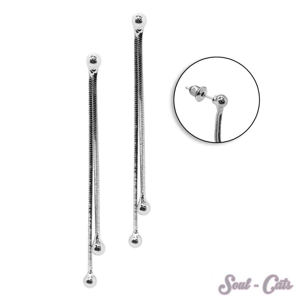 Soul-Cats Orecchini A Stella In Argento – 1 Paio Di Orecchini A Perno In Acciaio Inox – Diametro 6 Mm, Ipoallergenici, Minimal