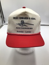 Dean Edwards Auctioneers Artesian/Letcher South Dakota Trucker Cap Snapback