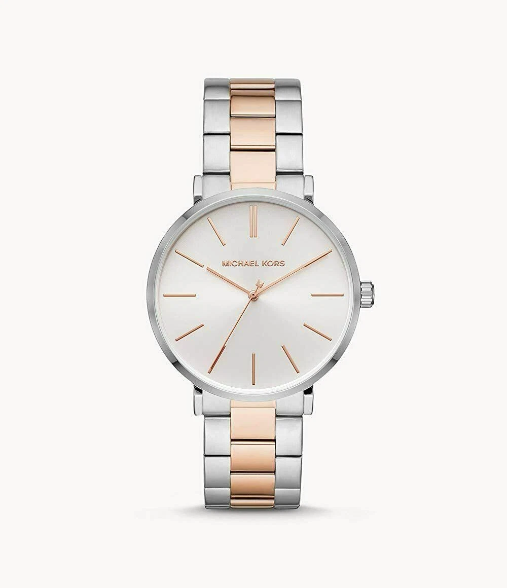 Michael Kors Orologio da Bracciale Donna Jaryn Bicolore Acciaio Inox 40mm Mk7081