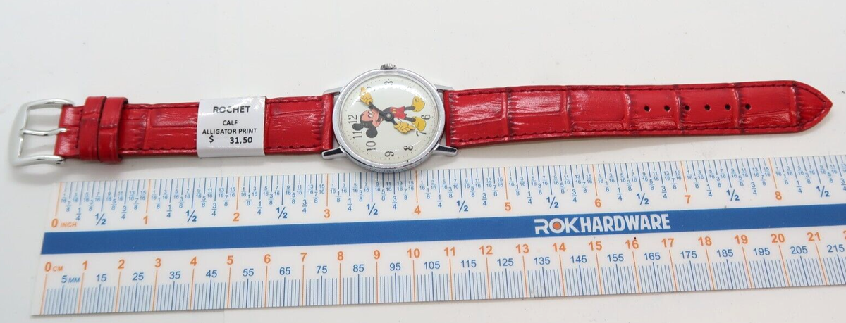 MICKEY MOUSE 70's Manual Wind Timex 160102471 MEN'S CHARACTER
