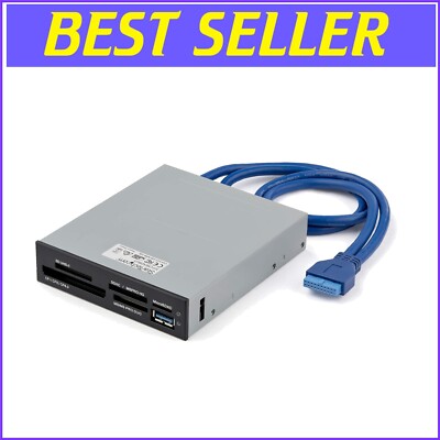 Compact USB 3.0 Multi-Card Reader - Up to 312 MB/s with Simultaneous Access^