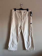 Needles String Fatigue Pants - Size Large - White - NEW