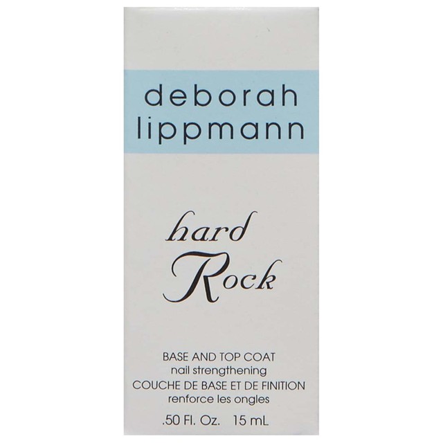 Deborah Lippmann Hard Rock Nail Strengthening Base and Top Coat 15ml