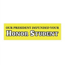 Funny Anti-Trump Political Bumper Sticker - Anti-Trump Gift - Liberal Humor