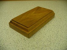 Modellsockel Eiche geölt 150x80x28mm (Präse...