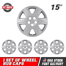 4pcs For 2005-2008 Toyota Corolla 15'' Steel Rim Wheel 15" Hubcap Wheel Covers