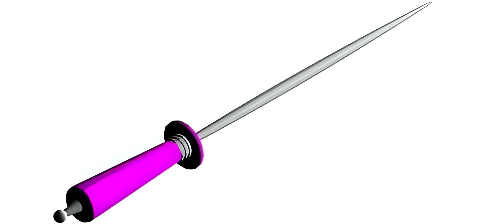 Phoenix 320mm Fine Cut Butcher's Chef's Honing Steel, Pink, Tool Steel.
Opens in a new window or tab