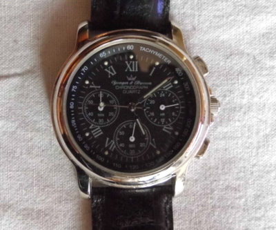 Montre Yonger Bresson CHRONOGRAPH QUARTZ fonctionne pile neuve