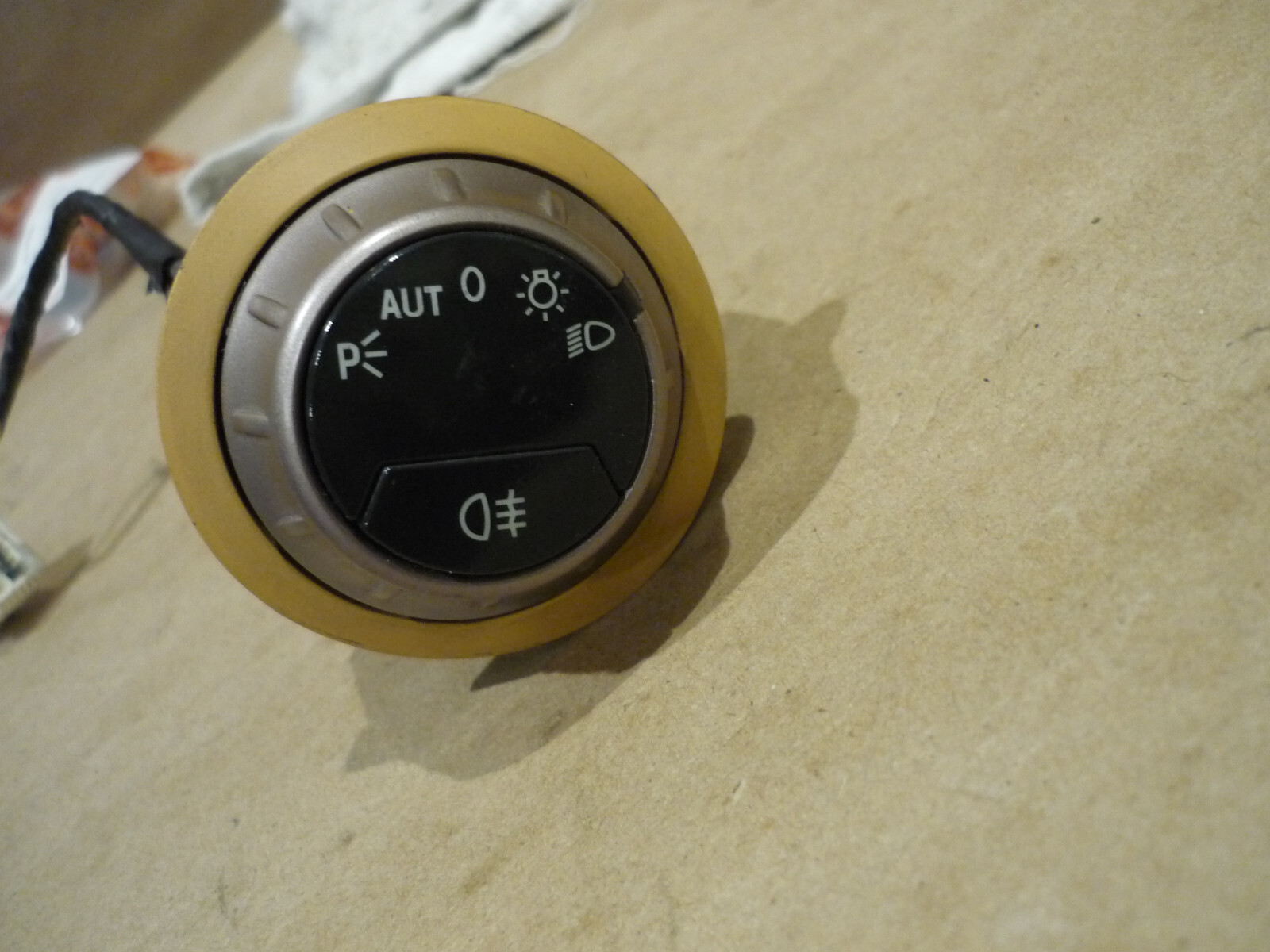 Ferrari California Beige Headlight/Fog Light Switch – OEM Part 82025700