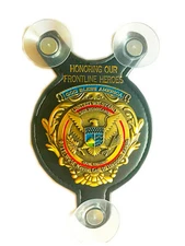 Honoring our Frontline Heroes, Homeland Security Police Car shield