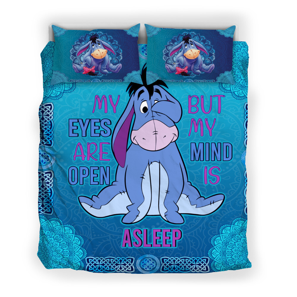 Winnie The Pooh Eeyore Disney Bedding Set, Cartoon Bedding