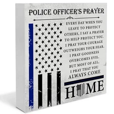 Police Officer Gifts for Women Men, Police Graduation Gift, Prayer for Police...