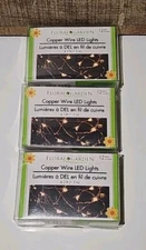 LED Fairy Lights 4.3 Feet Lot of 3