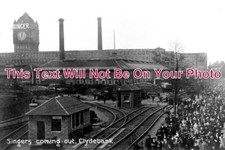 SC 3572 - Singer Sewing Machine Factory, Clydebank, Scotland c1910