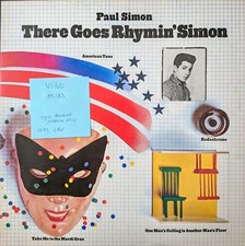 Paul Simon There Goes Rhymin' Simon Vinyl Record LP VG/VG SOPM57 1973
