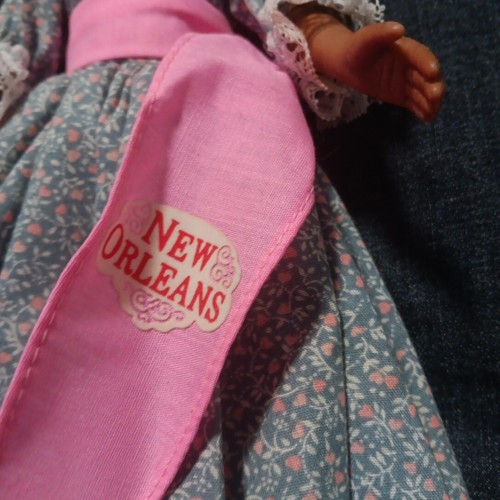 Vintage 13" Souvenir Doll From New Orleans ( I Think ) - Picture 3 of 5