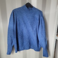 George Womens Blue Knit Jumper UK Size L
