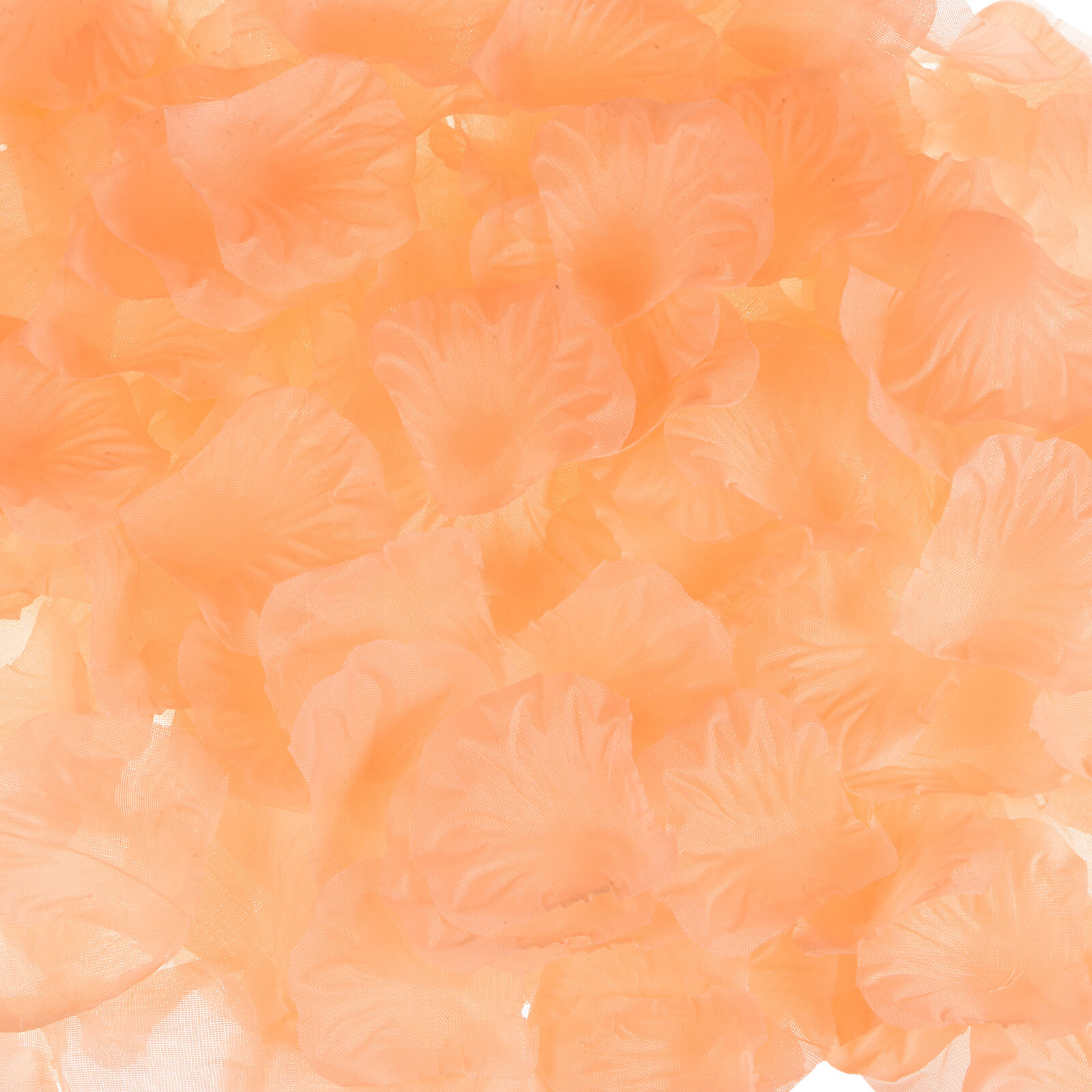 Silk Artificial Flower Petals, Pink Yellow Faux Flowers 2x2 Inch Pack