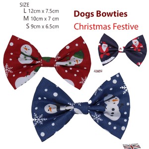 dog christmas bow