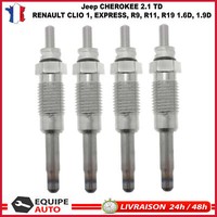 GlüHkerze FüR Cherokee 2.1 TD Clio 1 Express R19 1.9 D 1.9L R9 R11