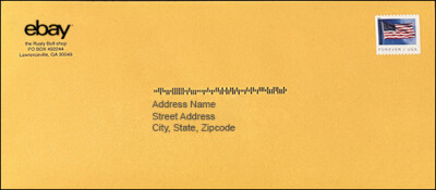 Empty stamped envelope - READ DESCRIPTION