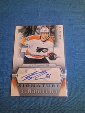 2019-20 Scott Laughton Upper Deck Signature Sensations Auto #SS-SL NHL Hockey 