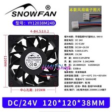 1 Pc. New YY12038M24B Cooling Fan 12038 DC24V 1.45A 12CM 3Pin