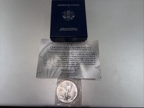 1987 American Silver Eagle Uncirculated 1oz .999 Fine Silver