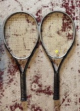 Two Wilson BLX Triad Three 117 Sq. In. 9.2 Oz. Tennis Racquet - 4 1/8 1 Grip