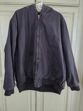 Brazos Work Force Coat Hooded Black 2XL Insulated
