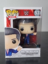 🔥Funko Pop! WWE: Mr. McMahon #53 Vinyl Figure (Damaged Box) W/Protector!🔥