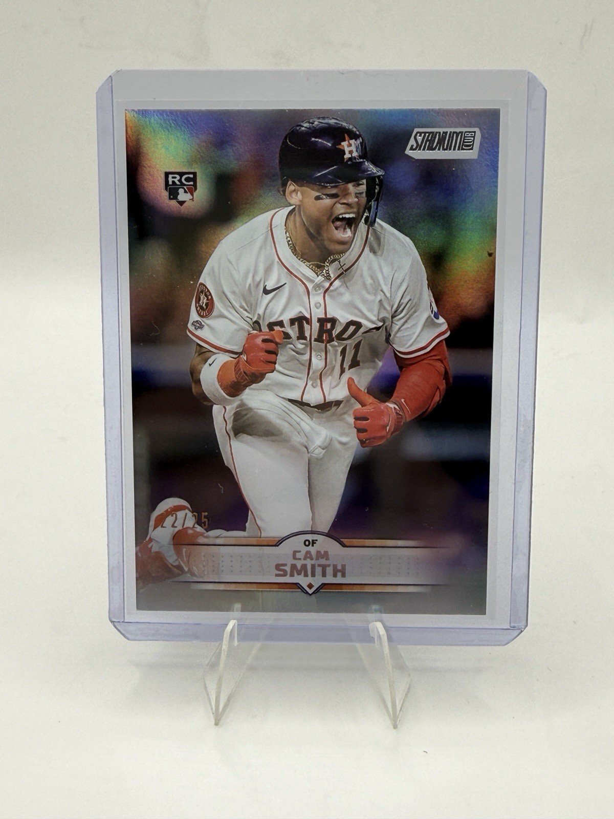 2025 Topps Stadium Club Cam Smith Rainbow Foil /25 #60 (RC)