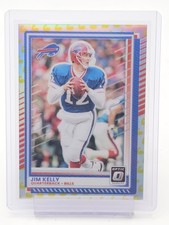 JIM KELLY 2025 DONRUSS OPTIC FLEX PRIZM /199 #36 BILLS FOOTBALL Q2091