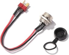 10 Inch Electric Scooter Part Port Power Charging Cable Plug for Replacement ...