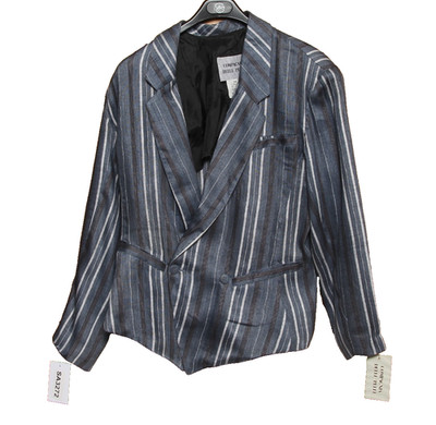 Giacca COMPAGNIA DELLE PELLI 44 Neu Vintage Dead Stock Blau