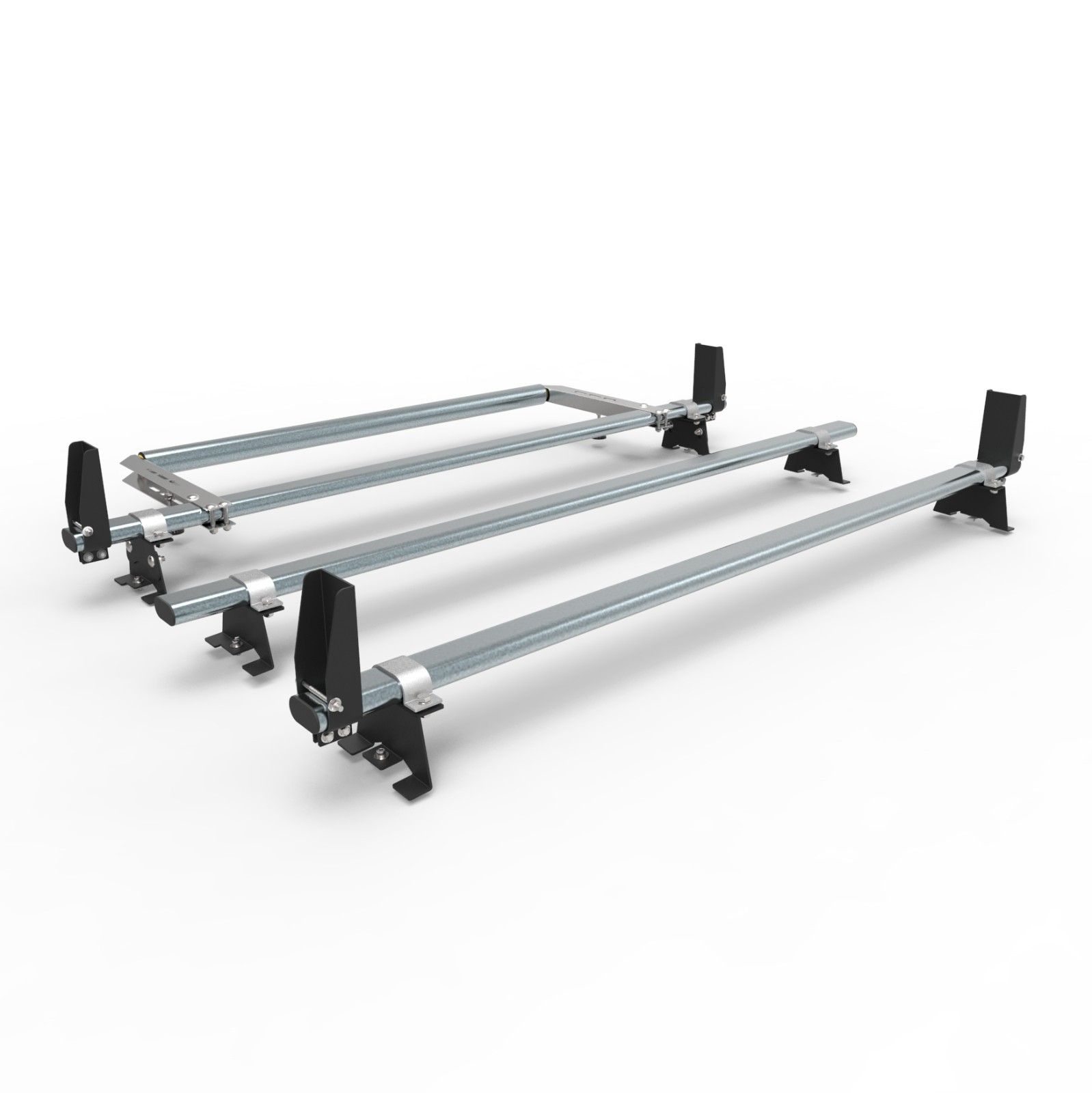 Vauxhall Vivaro 3 Bars ROOF RACK Stops rear Roller 2019 Onwards AT128LS+A30