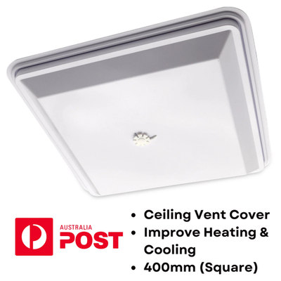 Ceiling Vent Cover Evaporative Cooling Energy Savings Draft