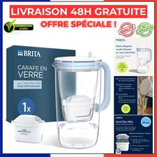 BRITA Carafe Filtrante Verre MAXTRA 2,5 L + 1 Cartouche Pure Performance
